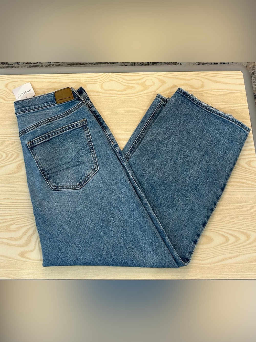 American Eagle Outfitters Women's Straight Leg Stovepipe Jeans